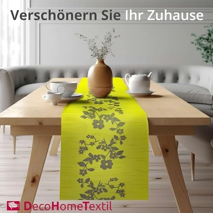 DecoHomeTextil Heimtextilmanufaktur Tischläufer Miami Tablerunner, wind- und wetterfest, UV-beständig, verrottungsfest – Bild 3