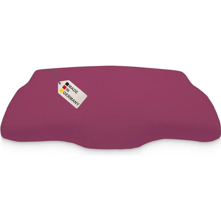 DUKAL Kissenbezüge für Derila (Queensize) Memory Foam Kissen, 30x50 cm, (1 Stück), aus hochwertigem Doppel-Jersey, 100% Baumwolle, mit Spannumrandung – Bild 1