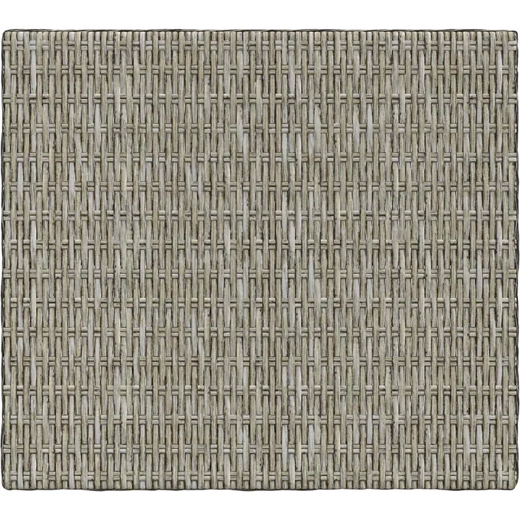 vidaXL 4 stk. Rattan-Lounge-Set mit Kissen GENDT Naturrattan Kubu Grau 3429845 – Bild 10