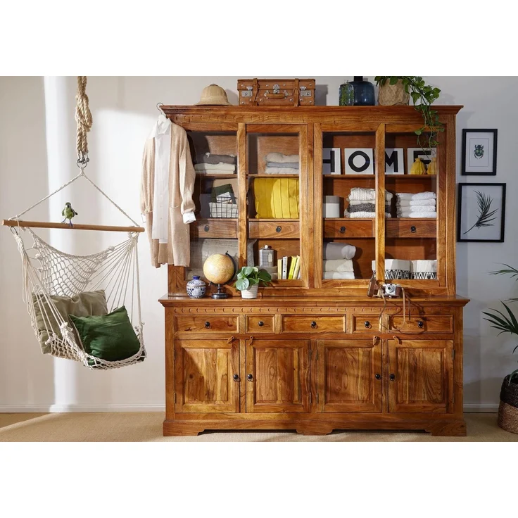 Buffet Akazie 204x50x220 honig lackiert OXFORD #0340 – Bild 3