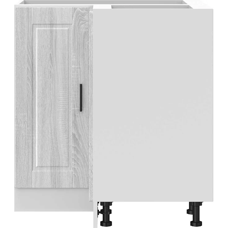 vidaXL Küchen-Eckunterschrank Porto Grau Sonoma Holzwerkstoff 853993 – Bild 4