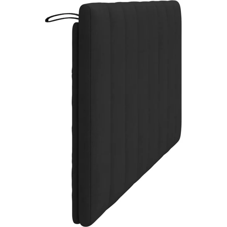 vidaXL Kopfteil-Kissen Schwarz 160 cm Samt 374677 – Bild 10