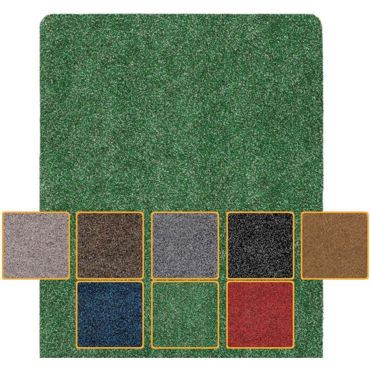 ANRO Fußmatte Schmutzfangmatte Türmatte rutschfest Fußabstreifer abwaschbar robust für Eingang, Haustür, Flur innen & außen Poet Küche, 120x40 cm (Rechteckig)