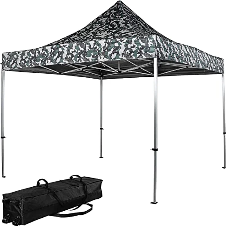 INSTENT Faltpavillon "PRO" 3x3,Trolley, Alu, urban – Bild 2