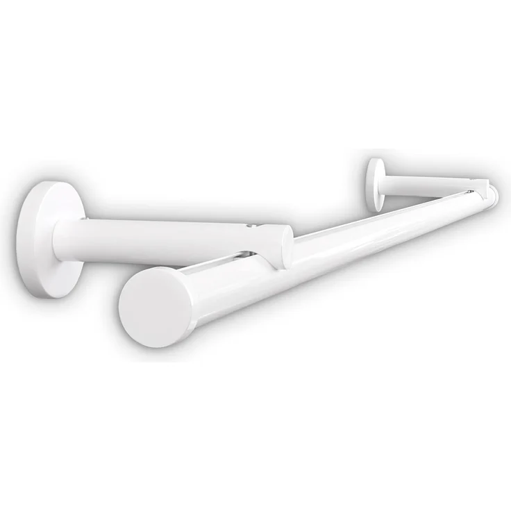 Deco-Raum® Gardinenschiene Innenlauf Weiß Modern | Länge: 150cm | Material: Aluminium | Farbe: Weiß – Bild 8