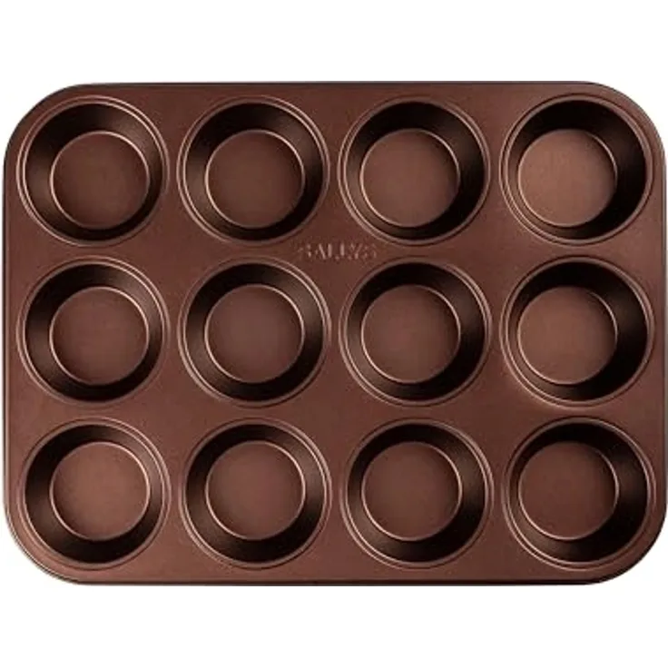 Sallys Muffinform für bis zu 12 Muffins, (12-tlg), hitzebeständig bis 240 °C