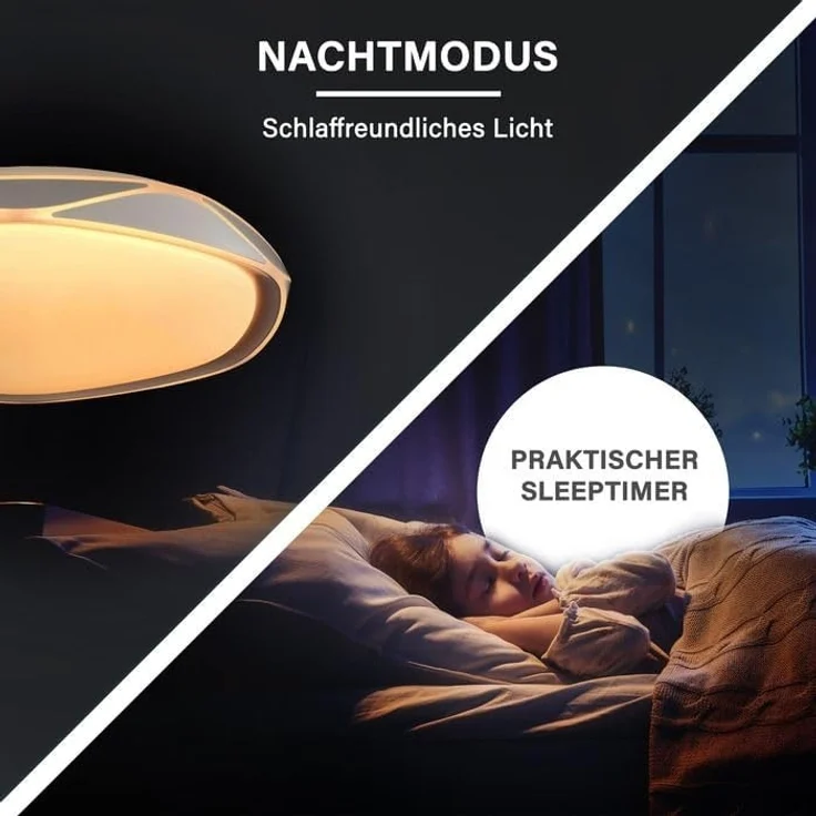 Megalight LED Deckenleuchte Shining Venus 30W, 3000lm, Ø41cm – Bild 4