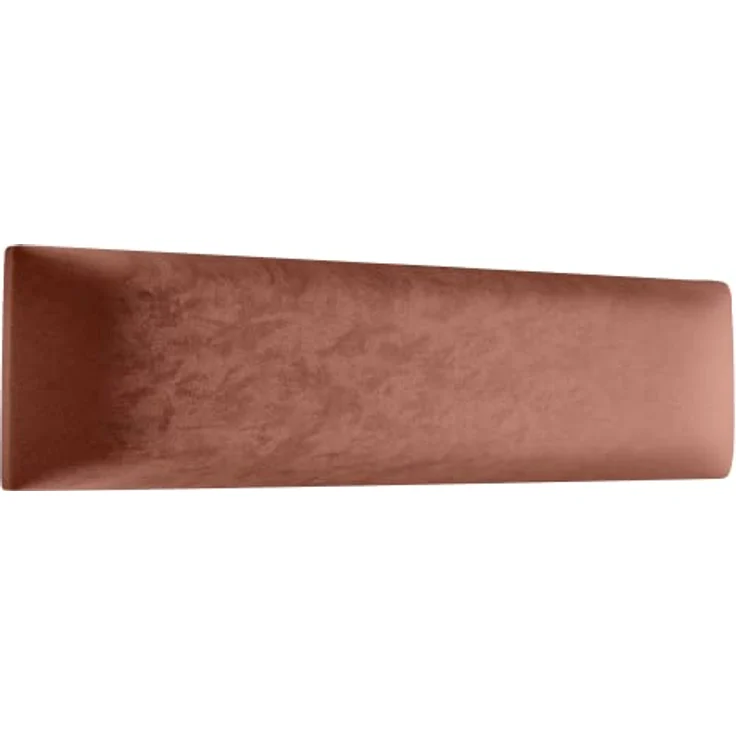 Muralo Samt Wandkissen Stoff Polsterpaneel Schlafzimmer Wohnzimmer Bett Wandpolster Bettkopfteil Lendekissen Modern Luxus Gepolstert Polster Paneel (Schmutzige Rosa, 70x15 cm) – Bild 2