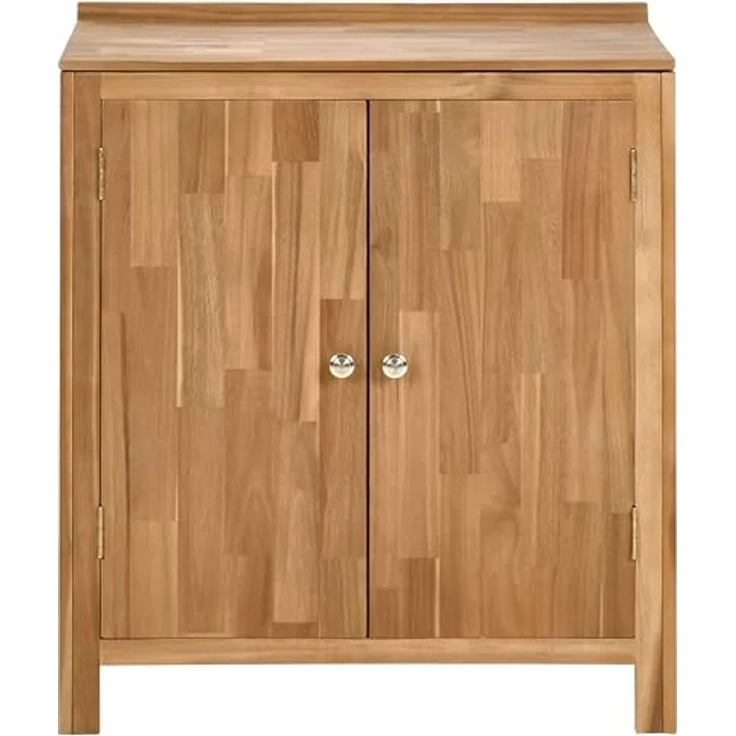Outdoor-Küchenschrank VENOSA Braun Akazienholz – Bild 5