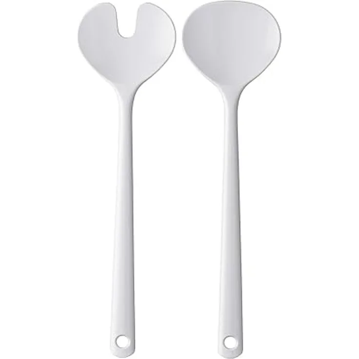 Mepal Synthesis Salatbescteck 2-tlg. XL weiß