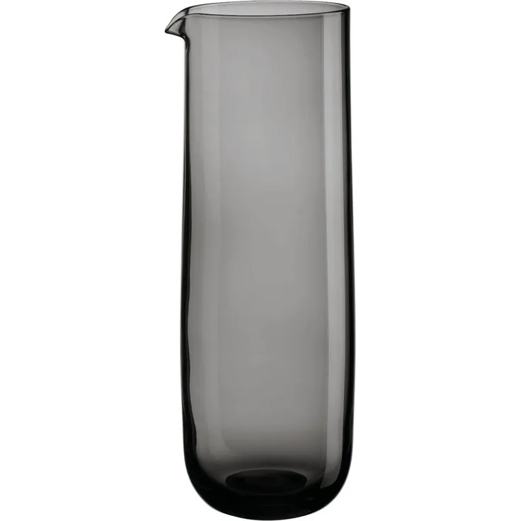 ASA Selection sarabi Karaffe, Wasserkaraffe, Glaskaraffe, Glas, Grau Glänzend, 1. 2 L, 53510009