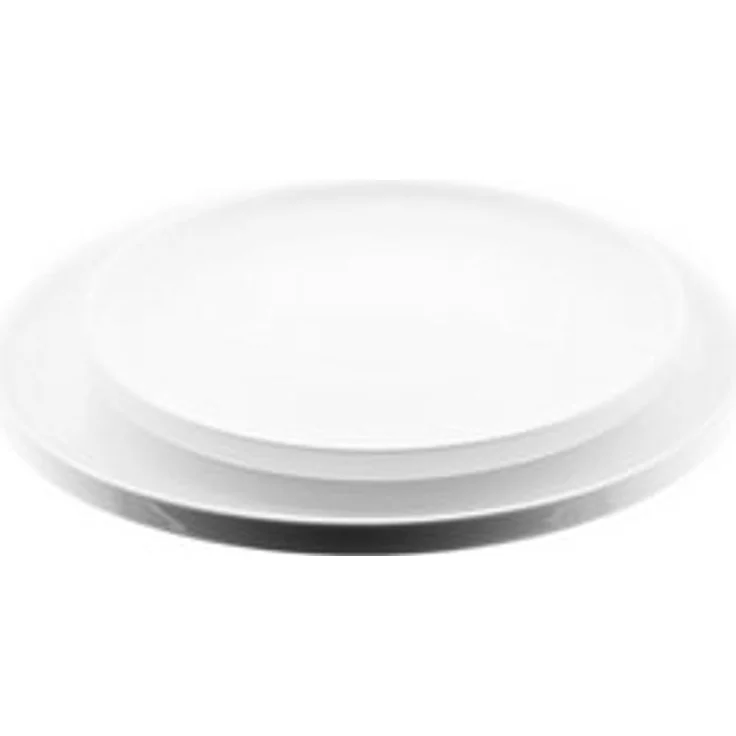 2-teiliges Servierteller-Set aus Porzellan – Rund, Weiß, Ø 20 & 26 cm – Bild 6