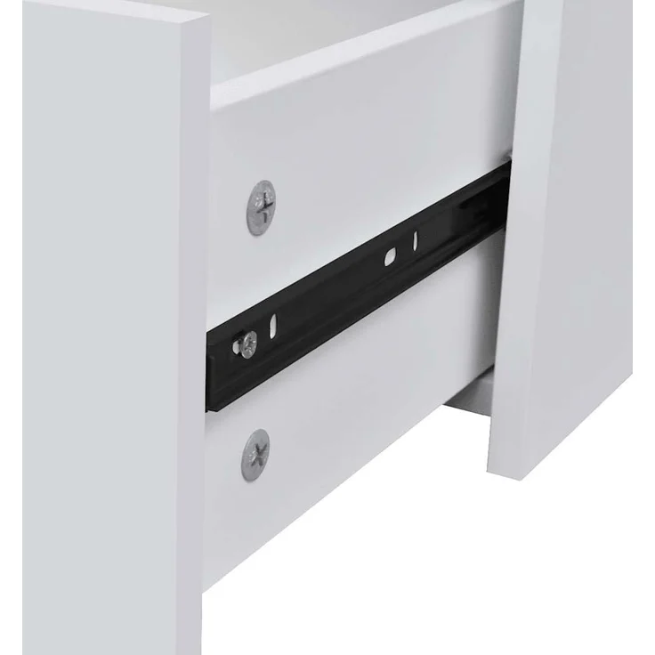 vidaXL Kommode mit 4 Schubladen 60×30,5×71 cm Weiß 242545 – Bild 5