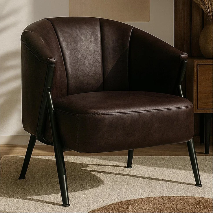MCW Loungesessel MCW-P30-1, Moderner Industrial-Vintage-Look – Bild 5