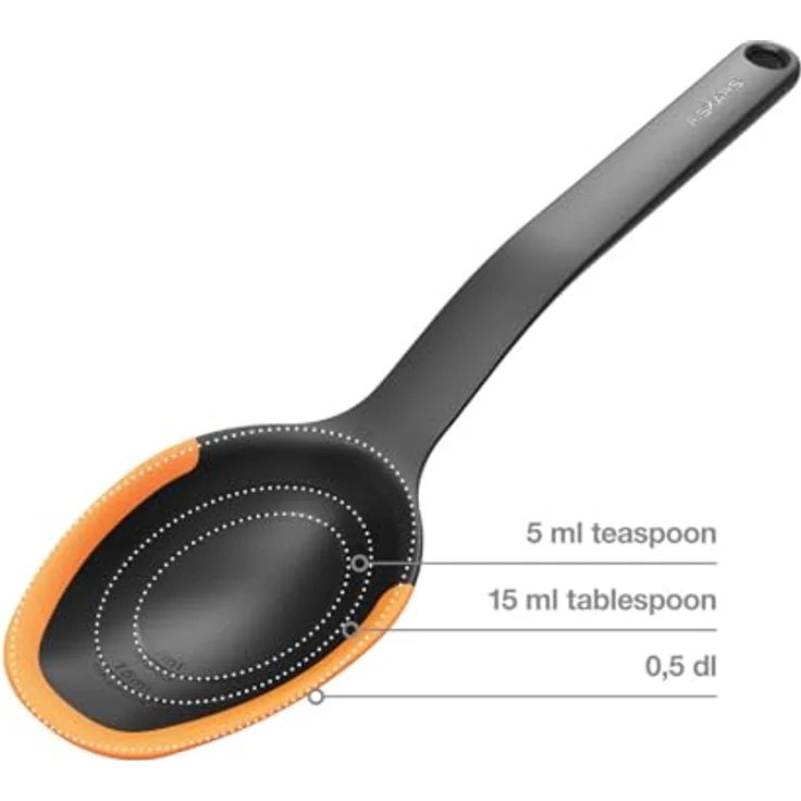 Fiskars Functional Form Kochlöffel mit Silikonkante, Rührlöffel, Kochzubehör, 1027299 – Bild 12