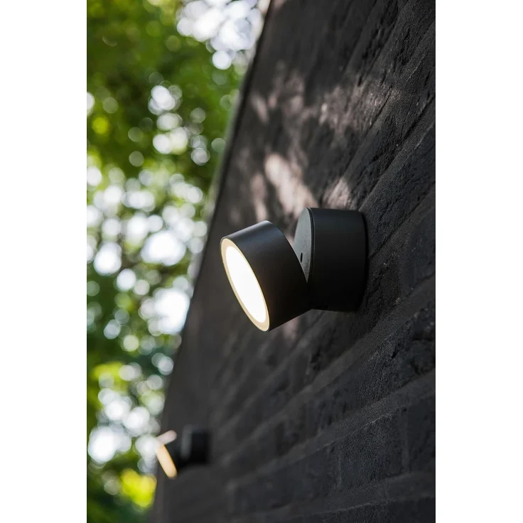 LED Außenwandleuchte TRUMPET mit beweglichem Kopf, 9. 4cm – Bild 4
