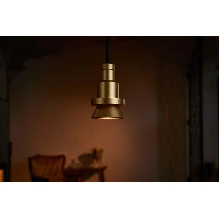 Osram Vintage Edition 1906 Pendulum, gold, GU10 - Fassung, Deckenleuchte, flexibles Zugseilsystem, P20, inklusive Leuchtmittel, Aluminiumgehaeuse – Bild 10