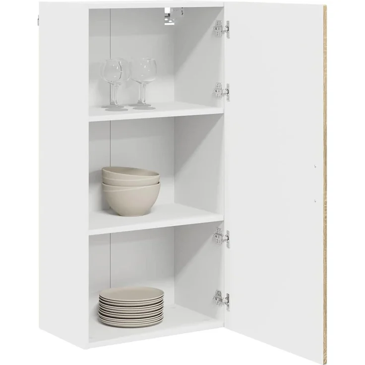 vidaXL Wandschrank PORTO Sonoma-Eiche 50 x 31 x 100 cm Holzwerkstoff 885477 – Bild 3