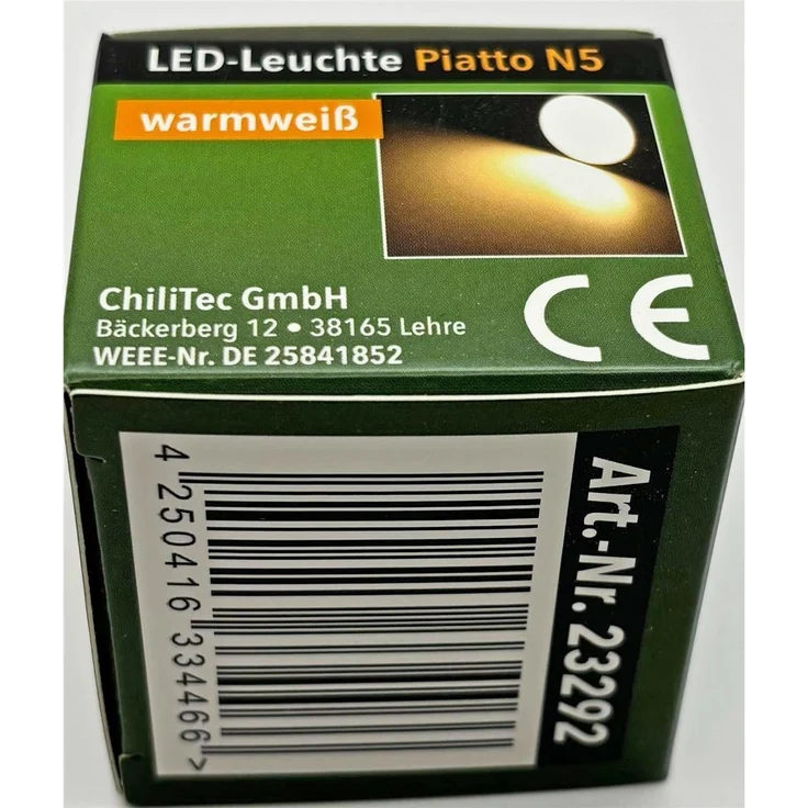 LED-Modul "Piatto N5" warmweiß38°, 2900K, 230V, 5W, 370lm, 50x24mm – Bild 8