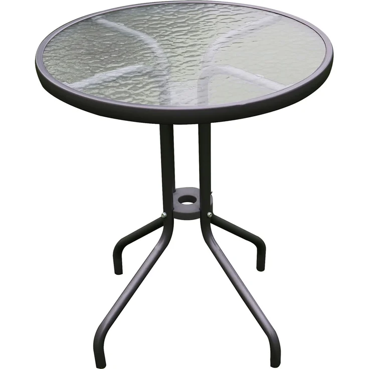 3-tlg Bistro Garnitur Bistromöbel Klappstuhl Stuhl Tisch Sitzgruppe – Bild 2