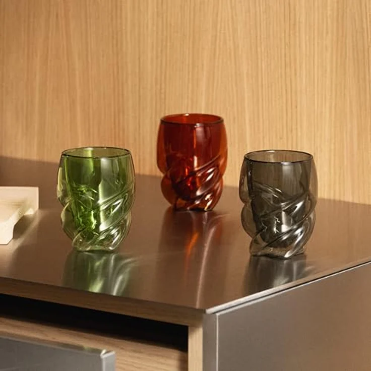 Bodum 2 Stück Glas doppelwandig 0.27l Pavina Paris transparent green – Bild 7