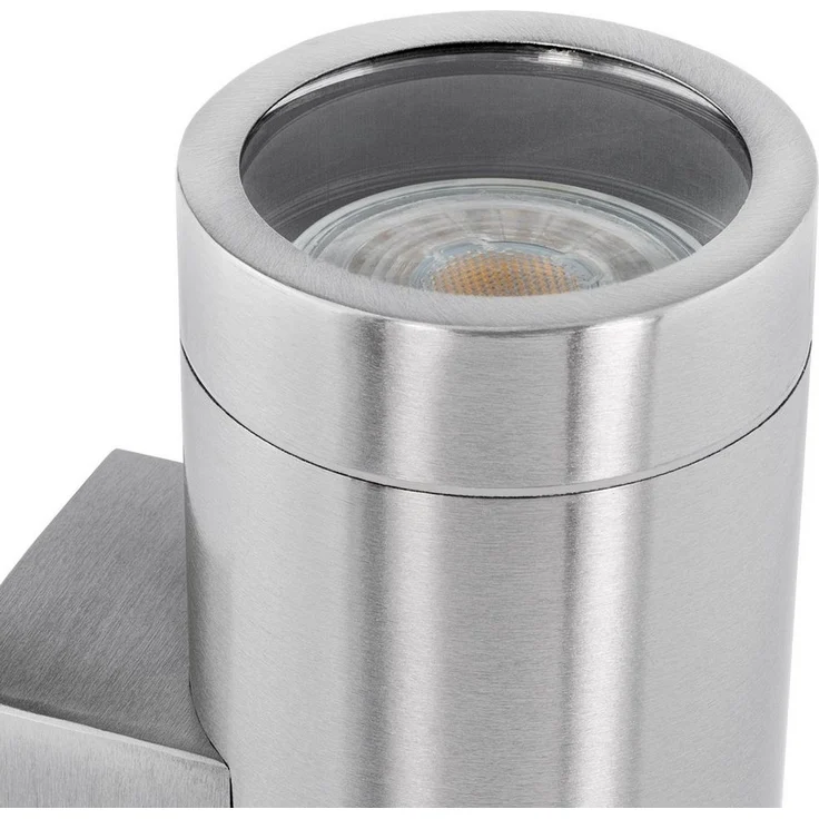 SSC-LUXon LED Außen-Wandleuchte LED Wandleuchte TIRA Edelstahl Up & Down IP44 Aussenleuchte, Warmweiß – Bild 2