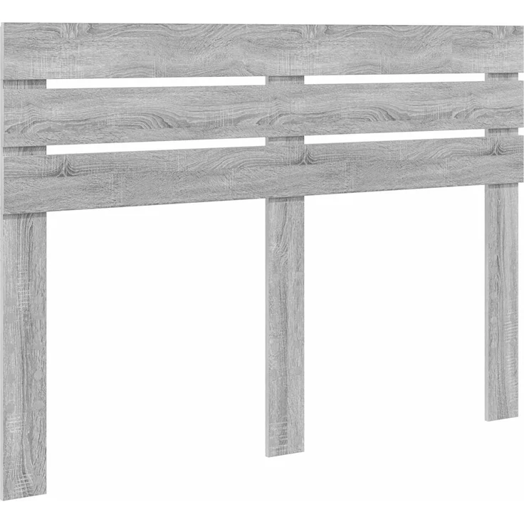 vidaXL Bettrahmen Graues Sonoma 160 x 200 cm Ingenieurs Holz 3411493 – Bild 6