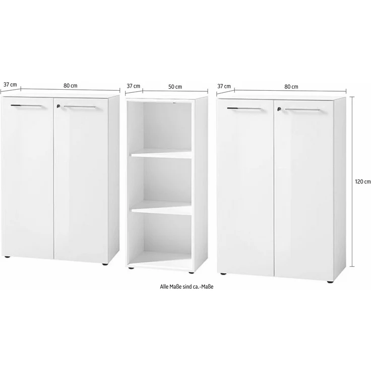 GERMANIA Büromöbel-Set GW-Monteria, (Set, 3-tlg) – Bild 3
