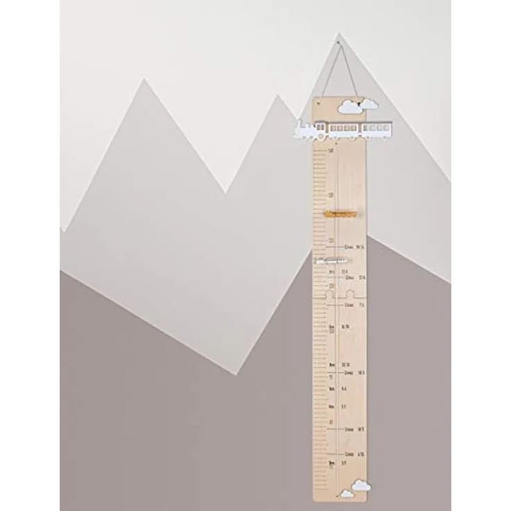 BP Holz Messlatte, FSCMixCred, von 60-140cm, Box 1Set, natur – Bild 6