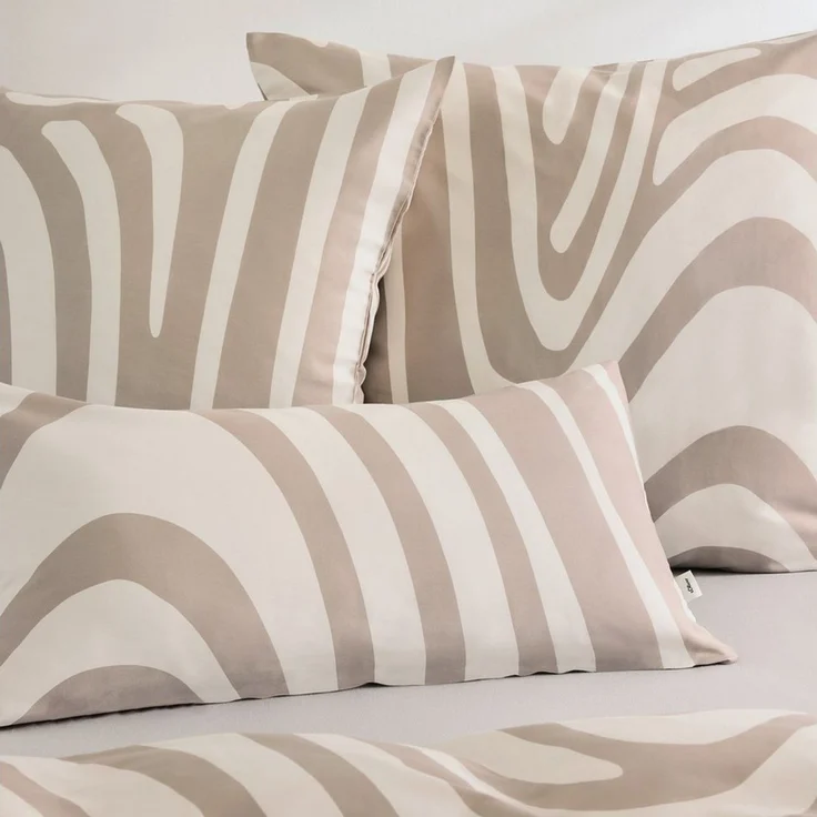 s.Oliver Bettwäsche Satinbettwäsche s.Oliver, Mako-Satin, 2 teilig, im angesagten Trenddesign – Bild 2