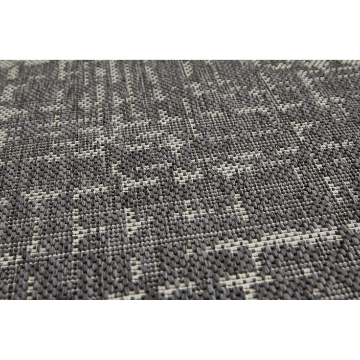 Teppich Oakland 160x230 cm Anthrazit-Creme – Bild 2