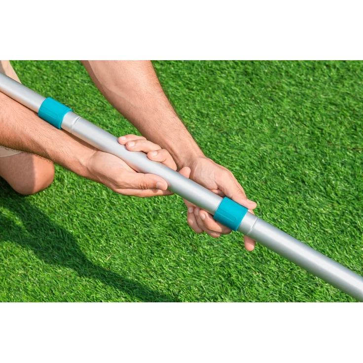 Bestway | Teleskopstangen Set mit Poolkescher AquaScoop | 360 cm | Feinmaschig für eine effiziente Oberflächenreinigung | Poolreinigung für Pool, Planschbecken & Whirlpool – Bild 6