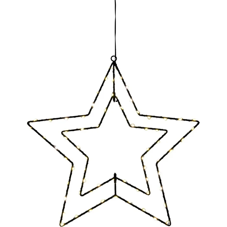 Weihnachtsstern beleuchtet für außen LED Weihnachtsbeleuchtung Stern 5257026