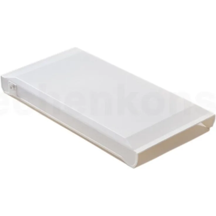 Hailo Einbaumülleimer Deckel 1081839 weiß 232 x 470 x 46 mm