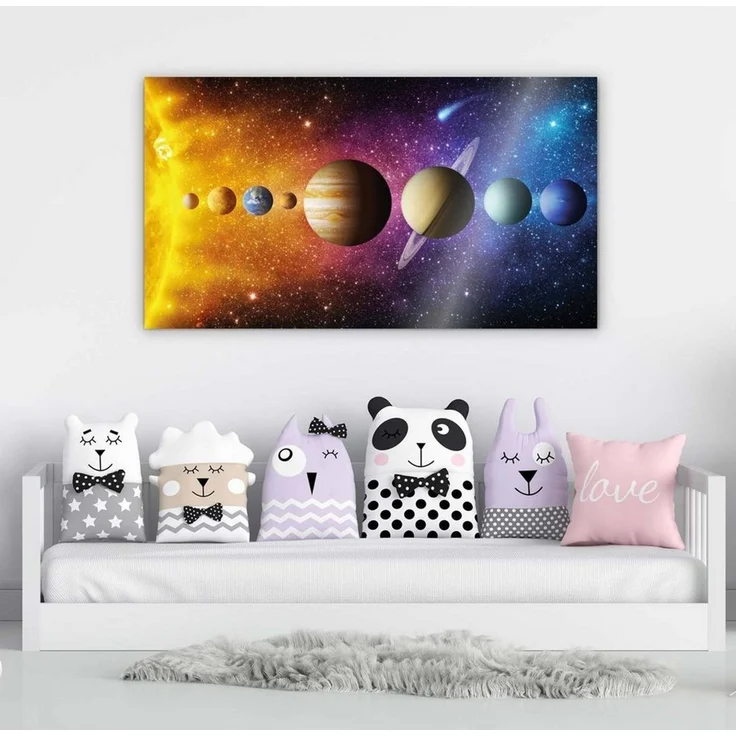 Goods+Gadgets Poster Sonnensystem Poster – Galaxie Universum XXL Wandbild Weltall Deko Set, Galaxie Universum (XXL Weltall Wandbild), Weltraum Fotoposter – Bild 4