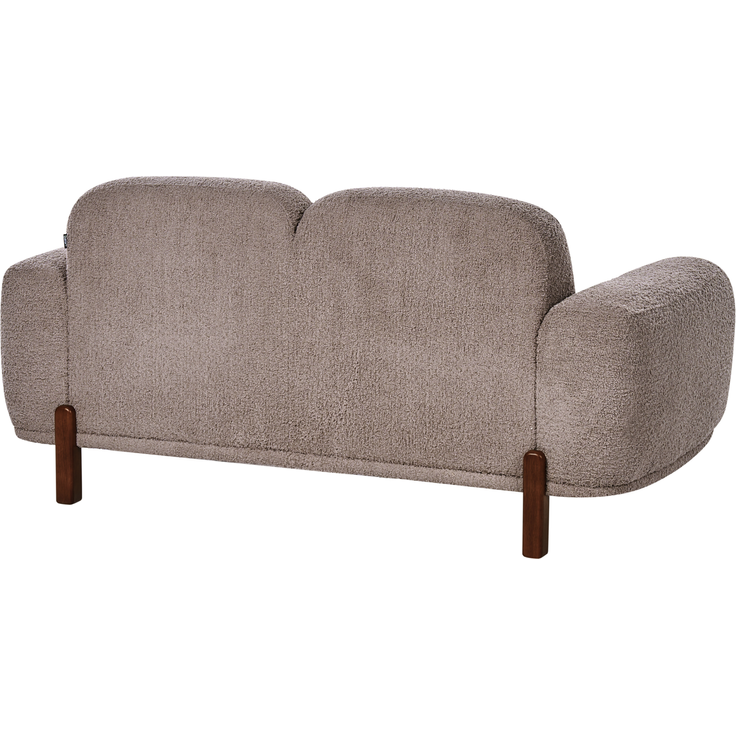 Sofa 2-Sitzer ODNES Bouclé Taupe – Bild 6