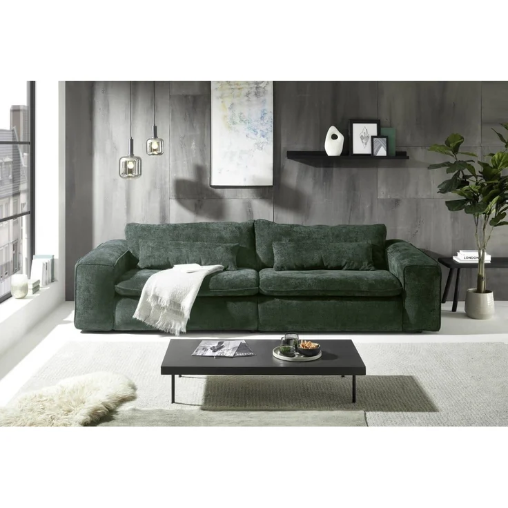 Big Sofa Venice Mikrofaser Eden optional mit Hocker – Ed Exciting Design – Bild 1