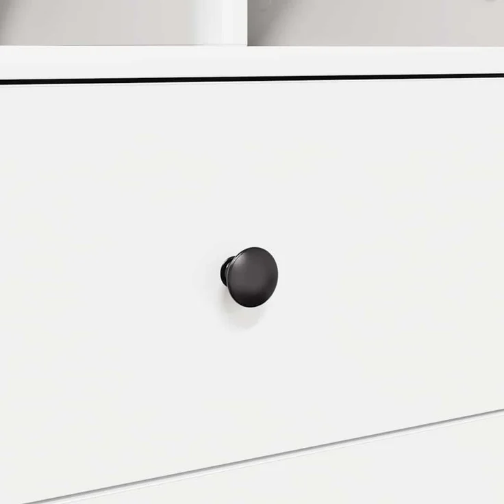 vidaXL Highboard mit Schubladen Weiß 45,5 x 34 x 127 cm 869362 – Bild 8