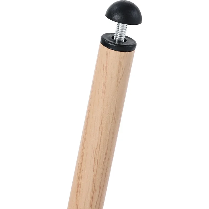 Merax Esszimmerstuhl, (6er set) Freizeitstuhl mit vier Stützbeinen aus Metall, Rattan-Freizeitstuhl, Wohnzimmer- und Schlafzimmerstuhl, Braun – Bild 10