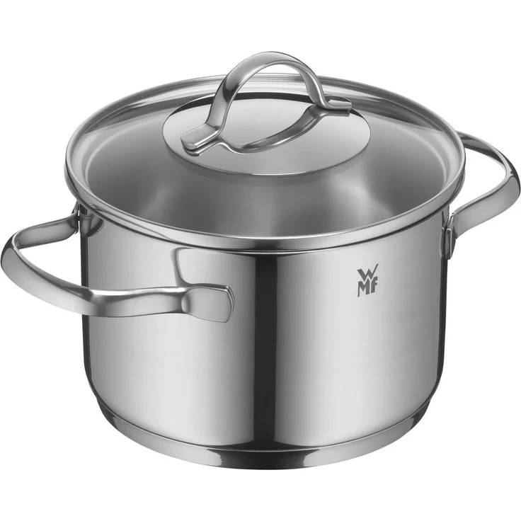 WMF 'Provence Plus' Topfset mit Glasdeckel, 5-teilig, unbeschichtet, Cromargan Edelstahl poliert, Ø 16 / 20 / 24 cm – Bild 2