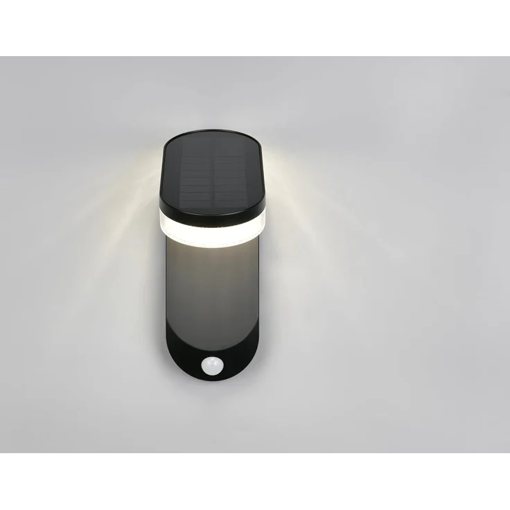 Solar Wandleuchte LAGOAS mit Bewegungsmelder & dezentem Dauerlicht – Bild 3