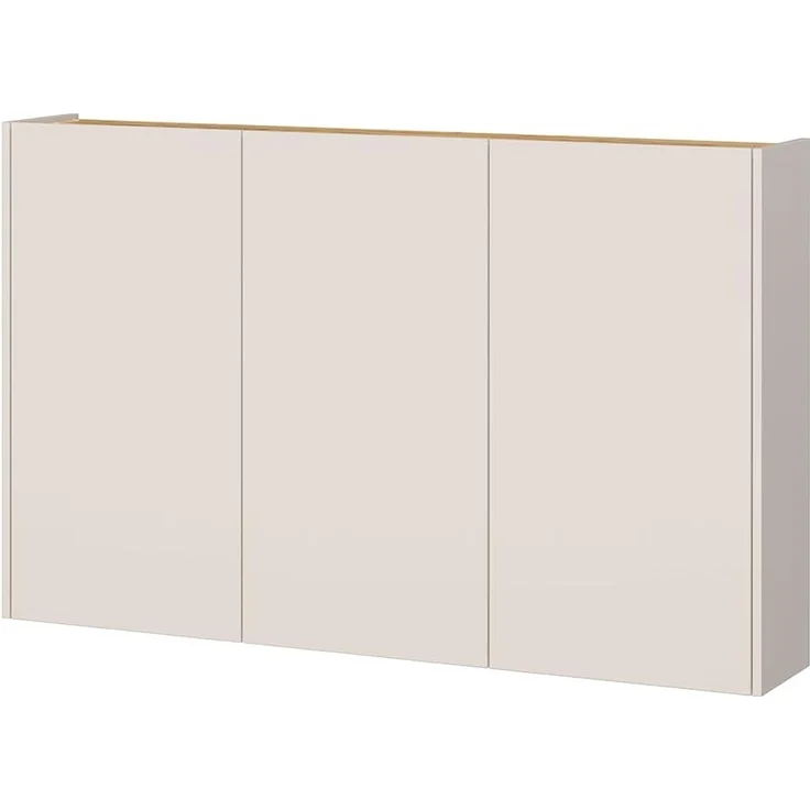 Lomadox Schuhschrank LAPUA-01 in Kaschmir und Eiche, 3-türig, ideal für schmale Flure – Bild 1