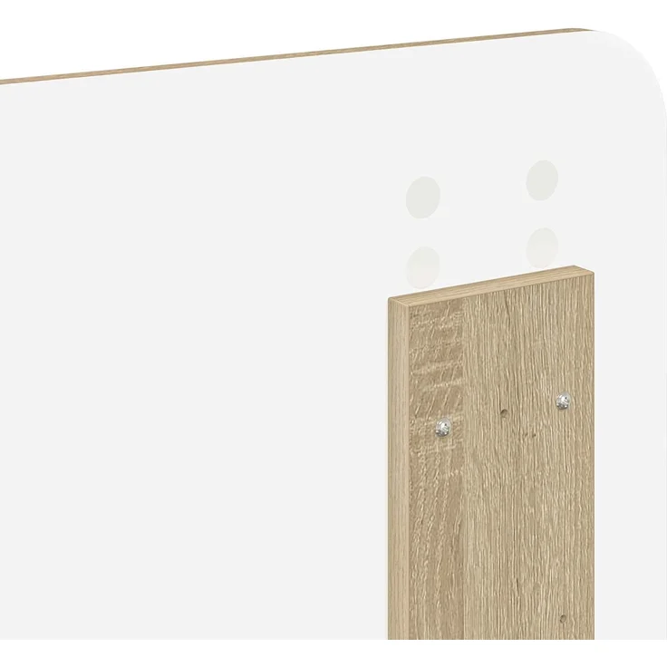 vidaXL Bettrahmen Sonoma 140 x 190 cm Massives Kiefernholz 3412490 – Bild 10