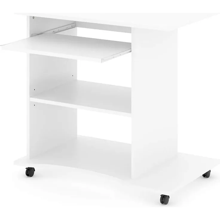 Schreibtisch Harm Weiß 80 x 50 cm Vicco