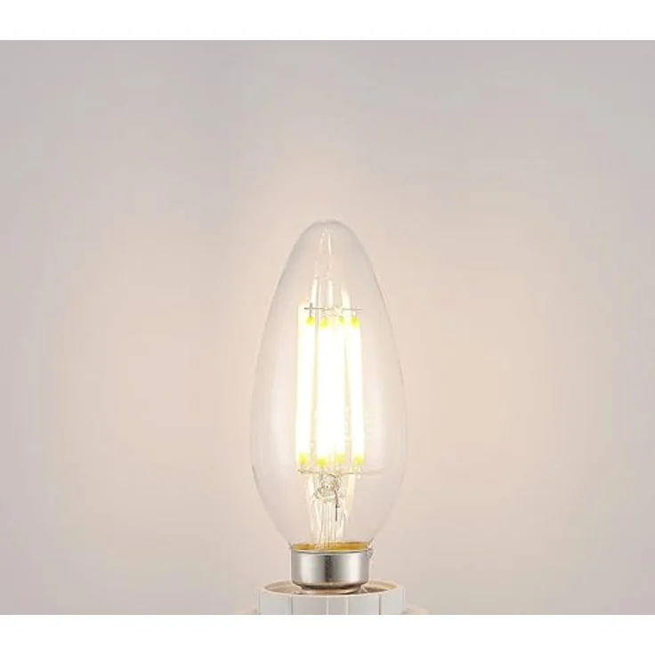 Arcchio LED E14 Filamentlampe 4W dimmbar aus Glas - Energiesparende Leuchte für gemütliche Atmosphäre – Bild 3