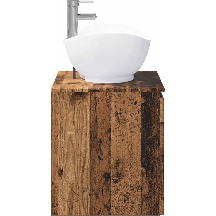 vidaXL Waschbeckenschrank Altholz 62,5 x 44,5 x 80 cm Holzwerkstoff 3404348 – Bild 6
