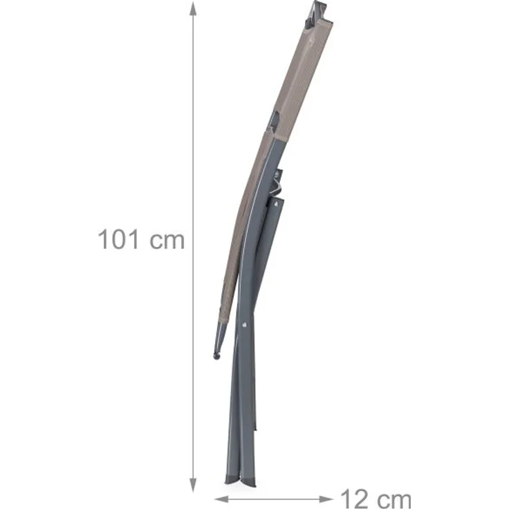 Gartenstuhl klappbar 2er Set – Bild 5