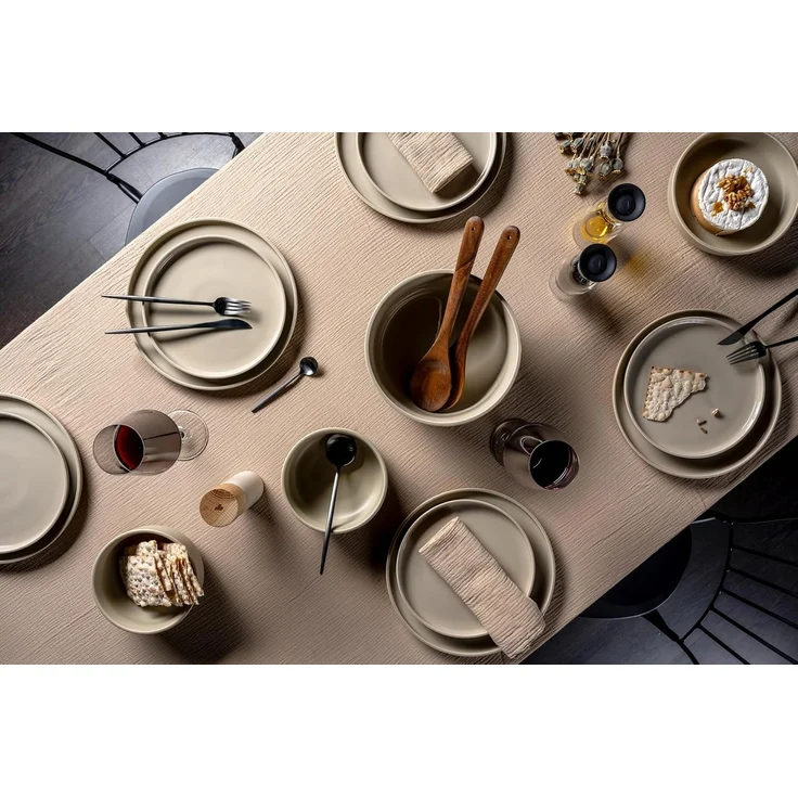 LEONARDO Teller-Set Speiseteller ROMA, Keramikteller, ca. 22 cm, 6-teilig (6-tlg), 6 Personen, Keramik, Geschirr-Set, Service, spülmaschinengeeignet – Bild 8