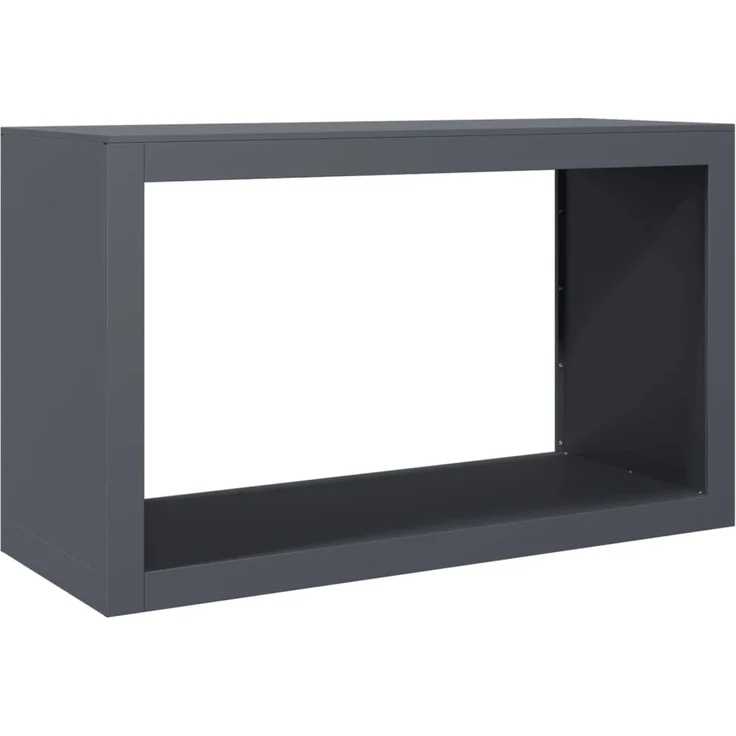 vidaXL Brennholzregal Anthrazit 100x40x60 cm Stahl 850984 – Bild 5
