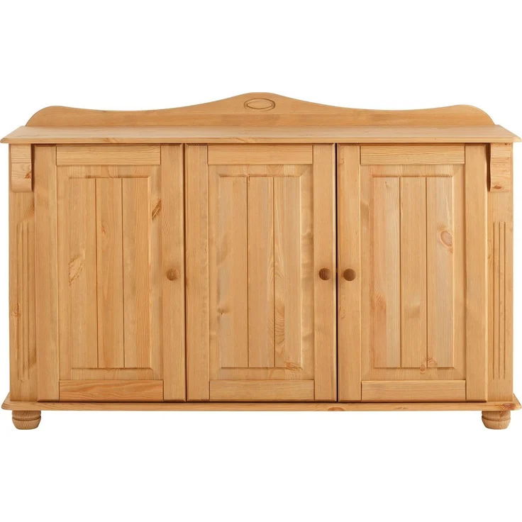 Home affaire Sideboard Adele, Kommode, 3-türig, Breite 130 cm, aus massiver Kiefer, FSC® – Bild 5